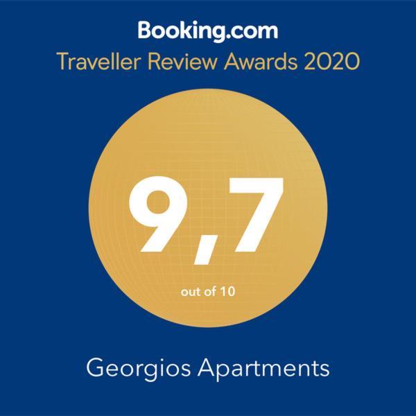 Georgios Apartments Sotiritsa Bagian luar foto