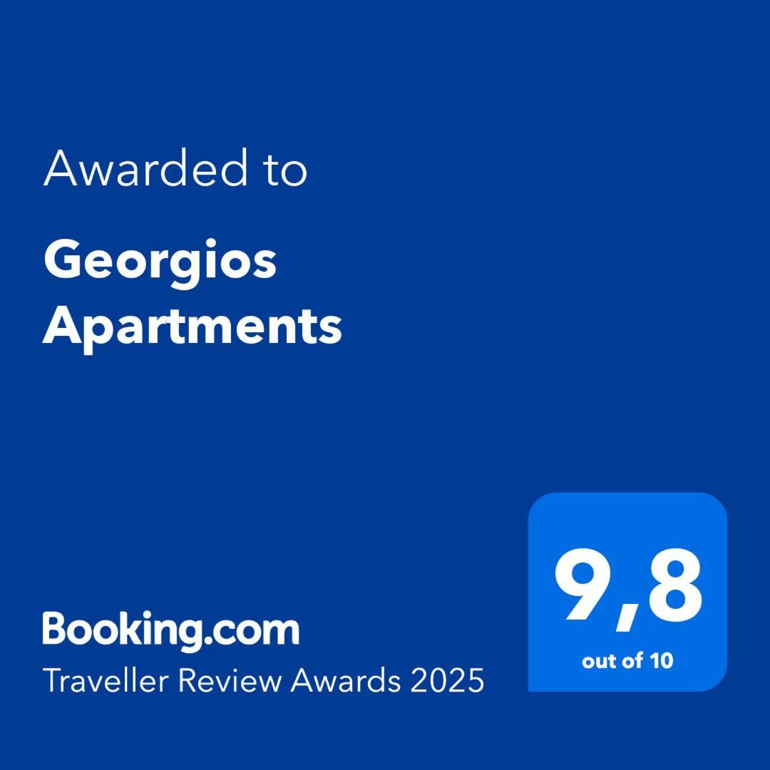Georgios Apartments Sotiritsa Bagian luar foto
